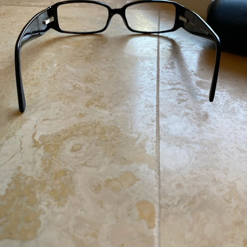 Chanel eyeglasses with crystals 3116 B - Picture 7 of 8